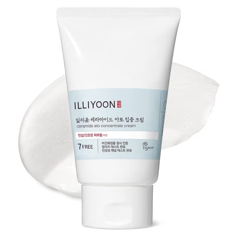 ILLIYOON Ceramide Ato Concentrate Cream Korean Moisturizer for Sensitive & Dry Skin