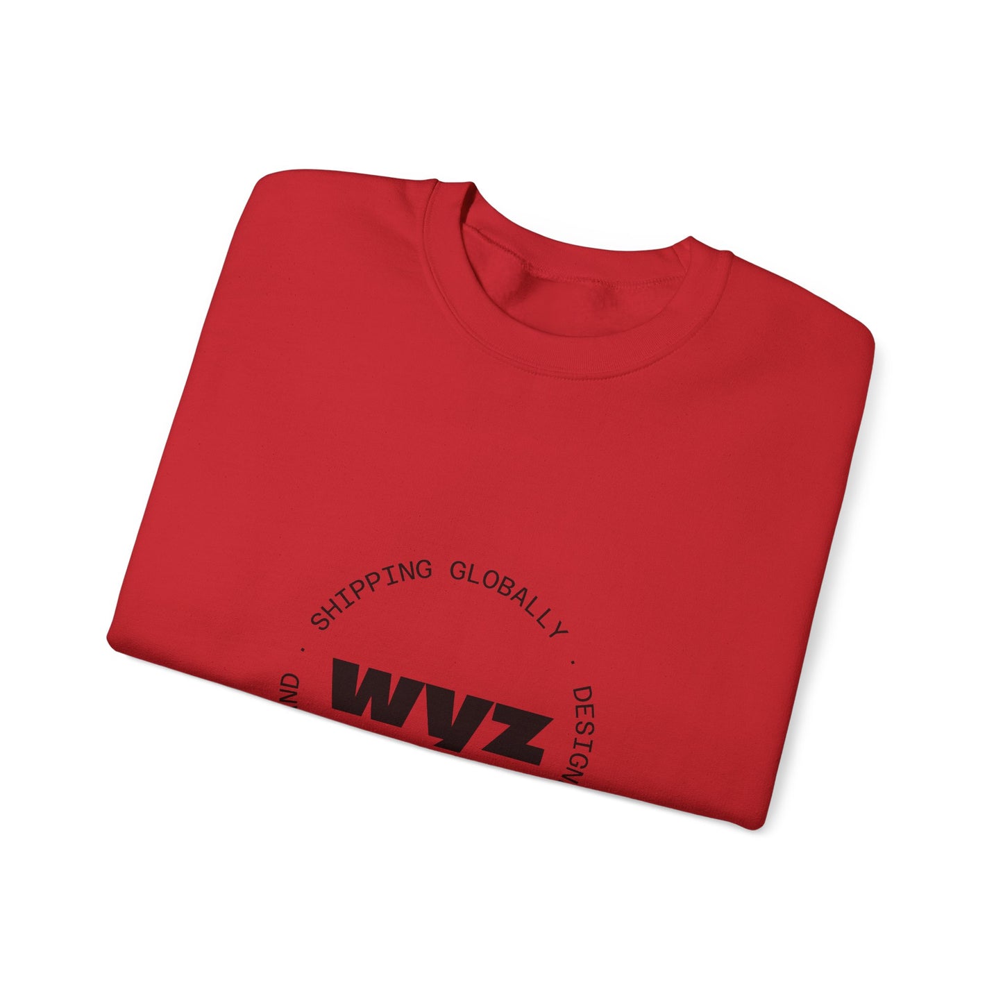 WVZ Circle Logo Sweatshirt – Minimalist Graphic Crewneck